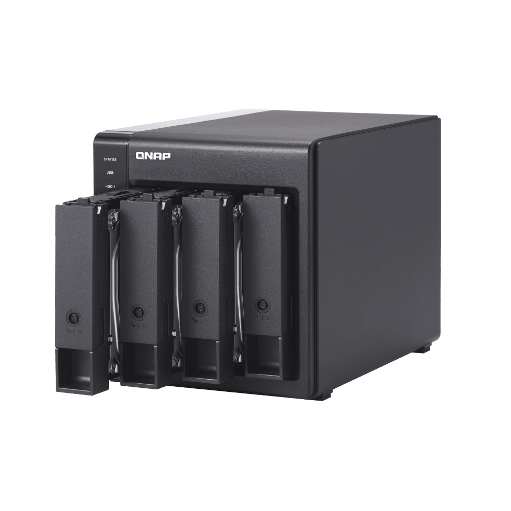 QNAP TR-004 Expansion Unit Side View 4