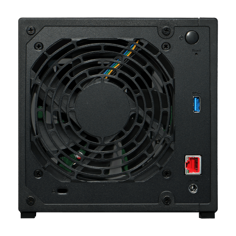 ASUSTOR Driverstor Series AS1104T NAS Back View (I/O ports)