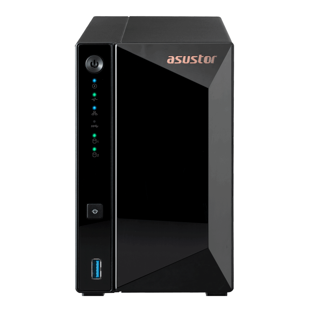 ASUSTOR Driverstor Series AS3302T-V2 NAS Side View 3