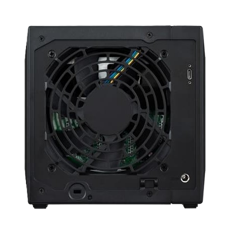 ASUSTOR Xpanstor Series AS5004U Expansion Unit Back View (I/O ports)