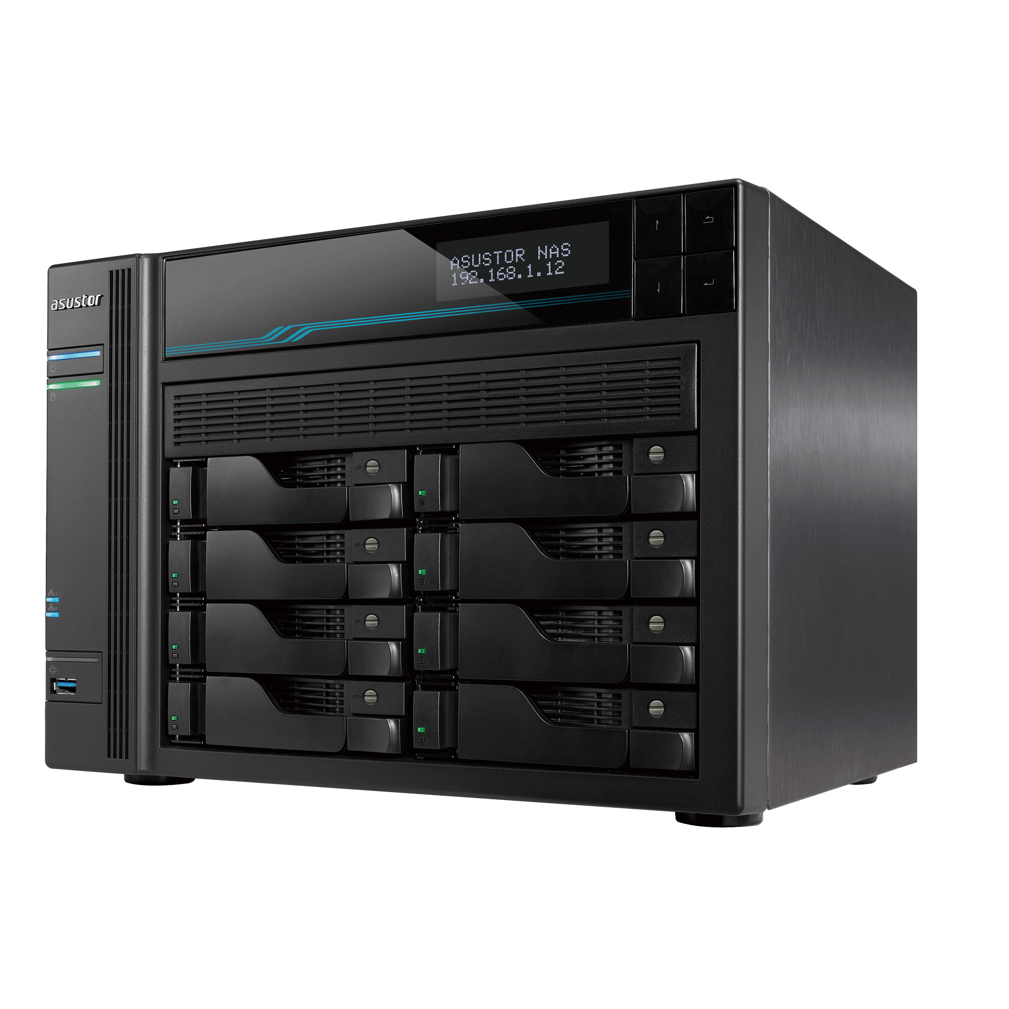 ASUSTOR Lockerstor Series AS6508T NAS Front View