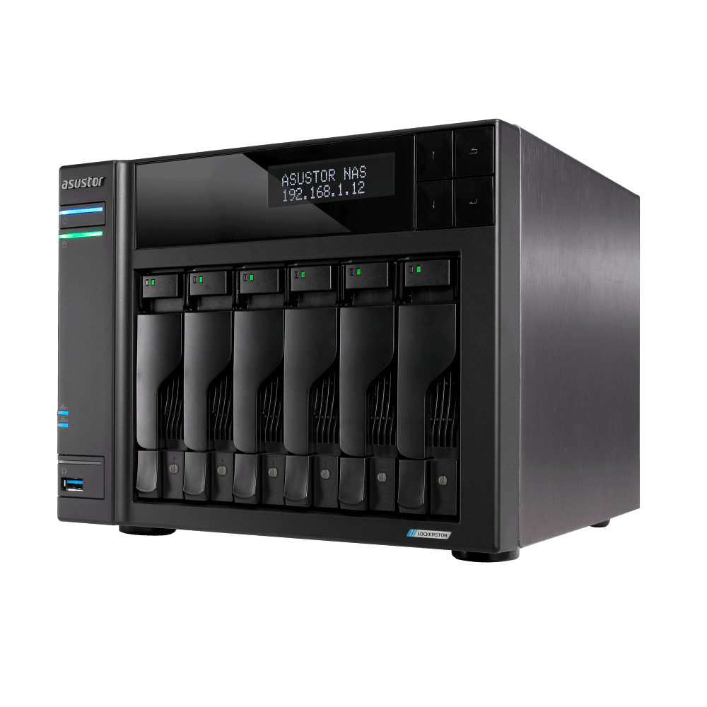ASUSTOR Lockerstor Series AS6706T NAS Front View
