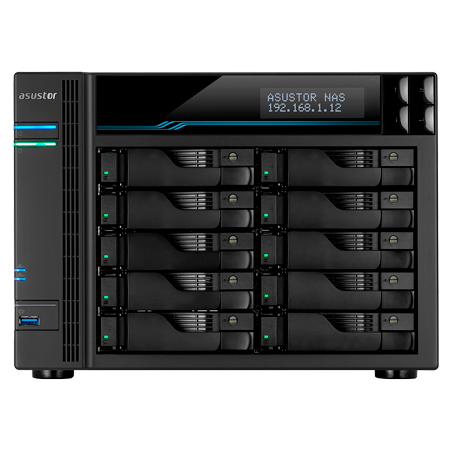 ASUSTOR Lockerstor Series AS7110T NAS Side View 3