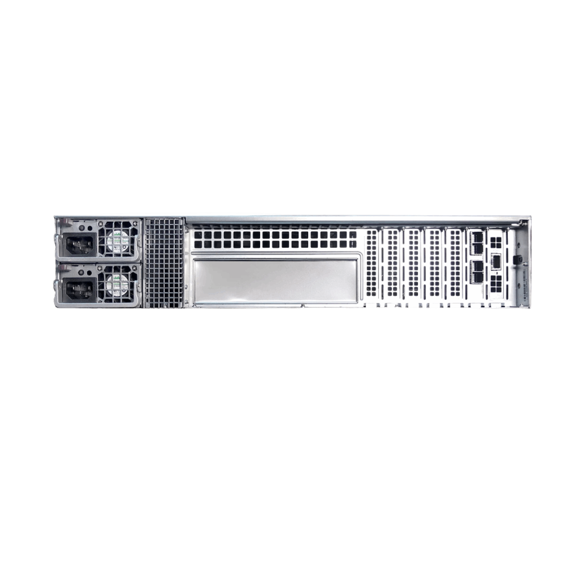 ASUSTOR Xpanstor Series AX7012R Expansion Unit Back View (I/O ports)