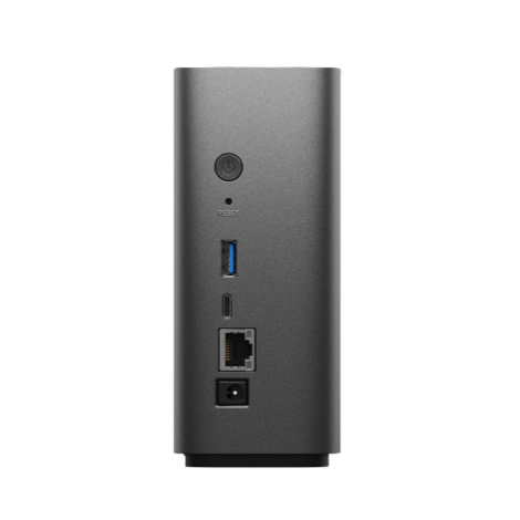 SYNOLOGY Bee Series BST150-8T NAS Back View (I/O ports)