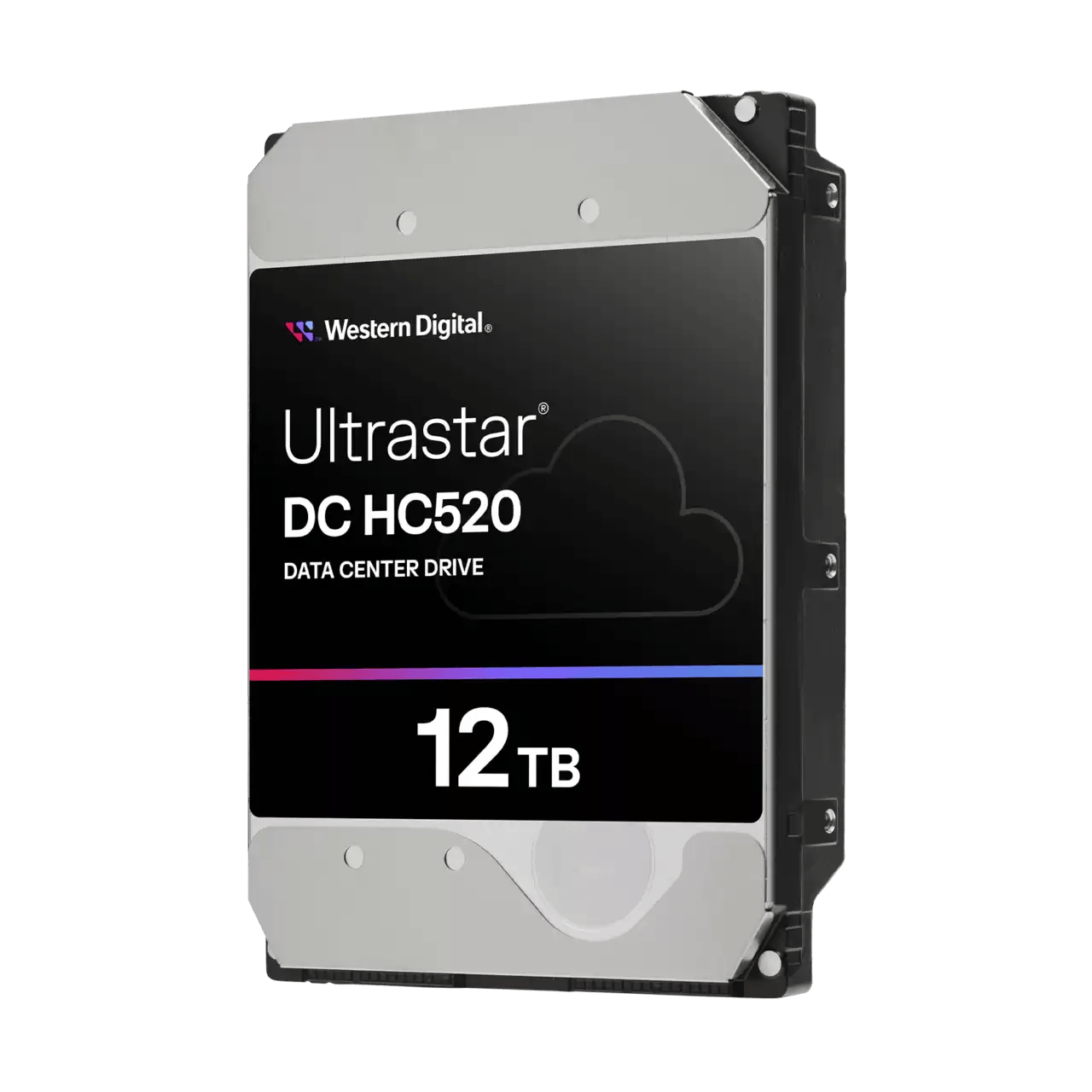 WD Ultrastar Series DC HC520 0F30146 Hard Drive Front View