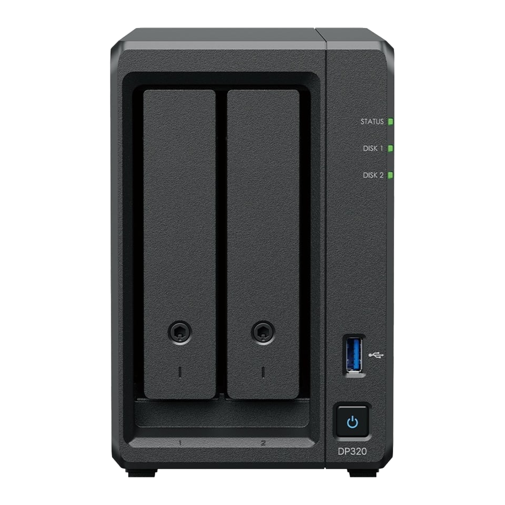 Synology DP320 Active Protect NAS front view