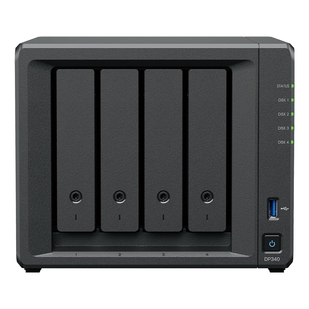 Synology DP340 Active Protect NAS Front view