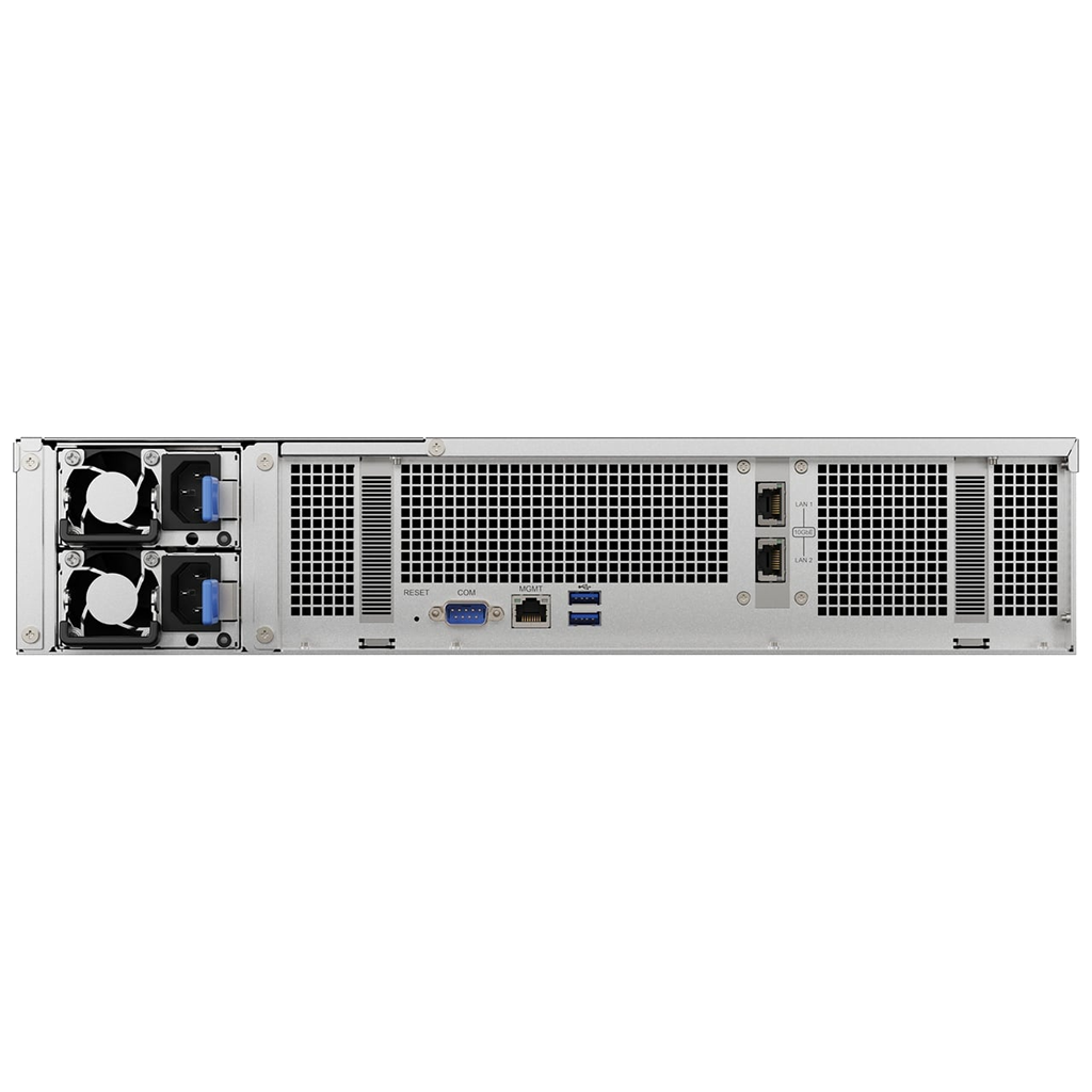 Synology DP7400 NAS Back view (I/O ports)