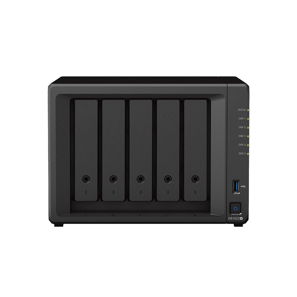 SYNOLOGY Plus series DS1522+ NAS Side View 4