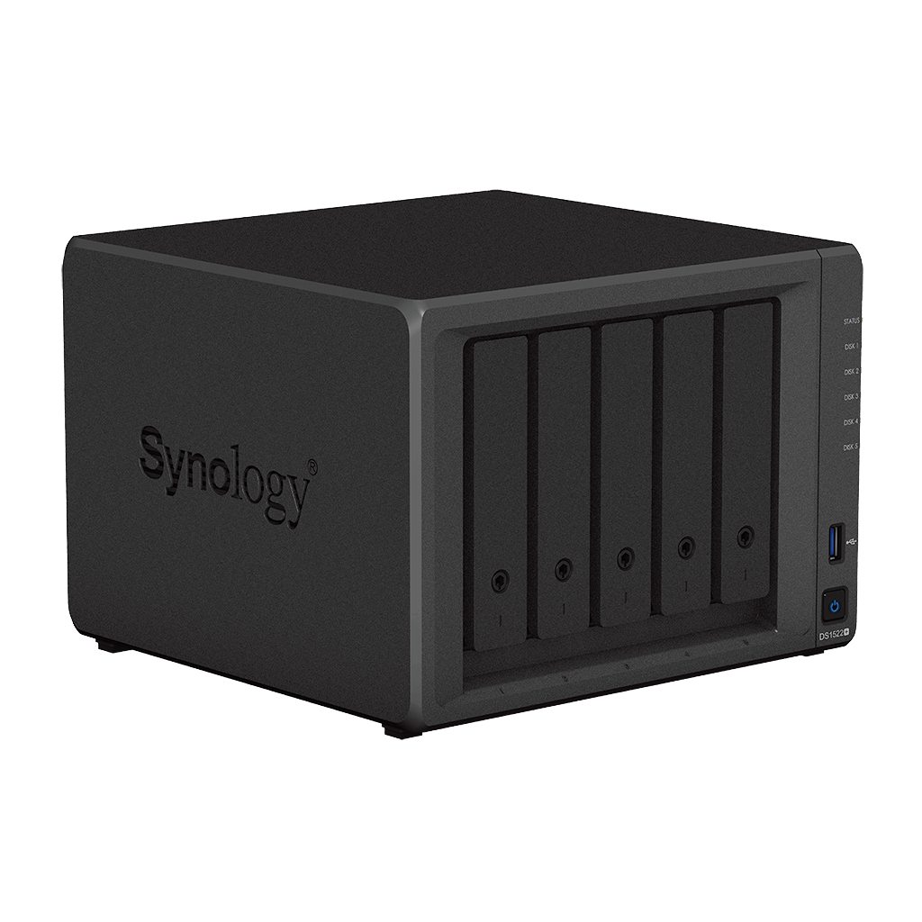 SYNOLOGY Plus series DS1522+ NAS Side View 5