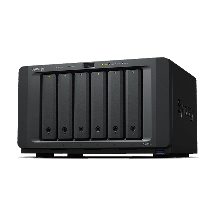 SYNOLOGY Plus series DS1621+ NAS Front View