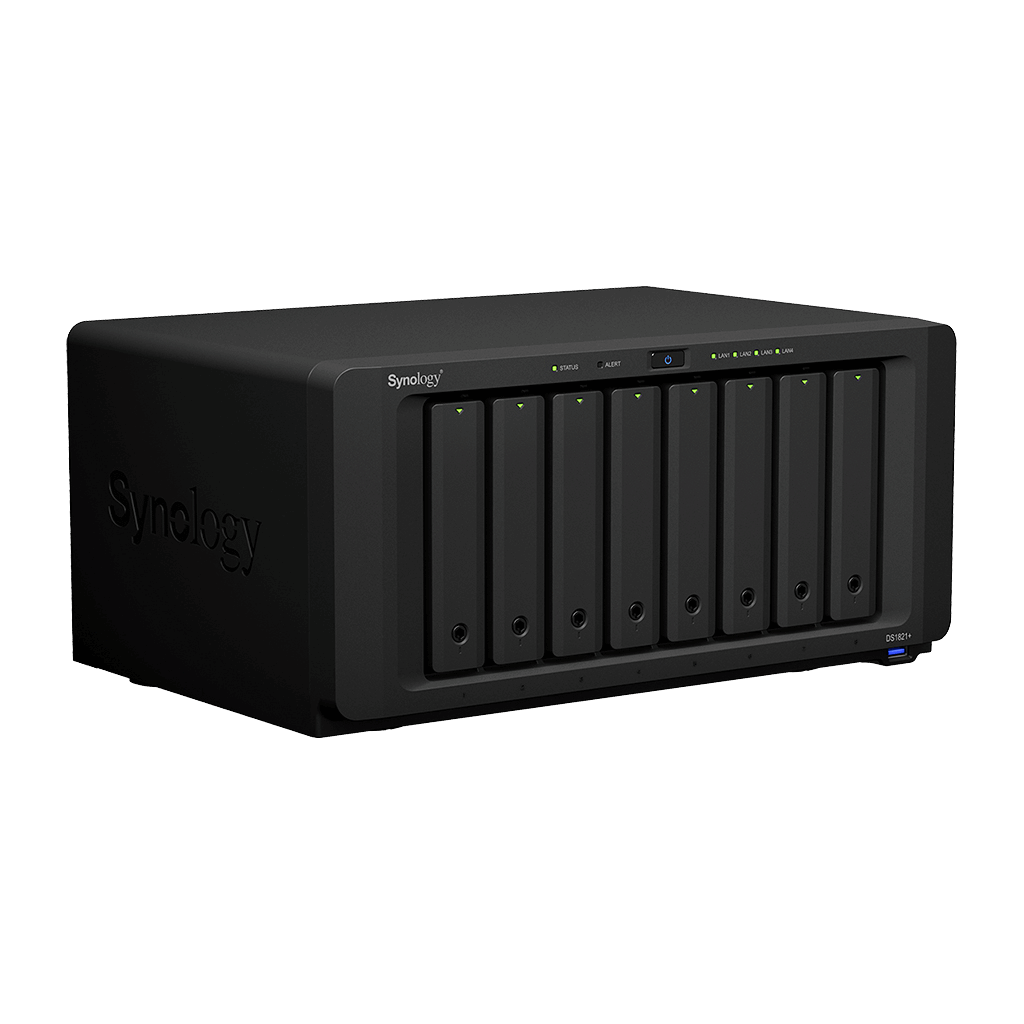 SYNOLOGY Plus series DS1821+ NAS Side View 5