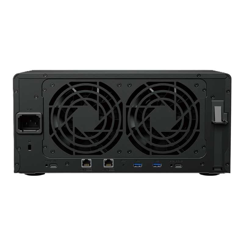 Synology DS1825+ NAS Back View (I/O ports)