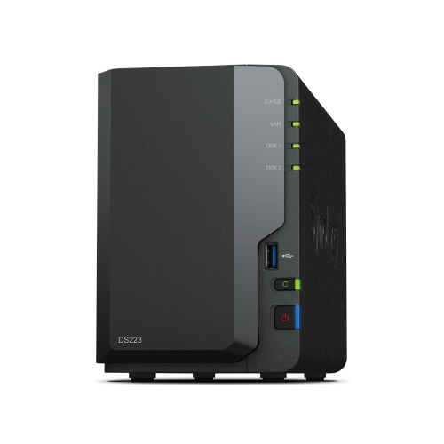 SYNOLOGY Value series DS223 NAS Front View
