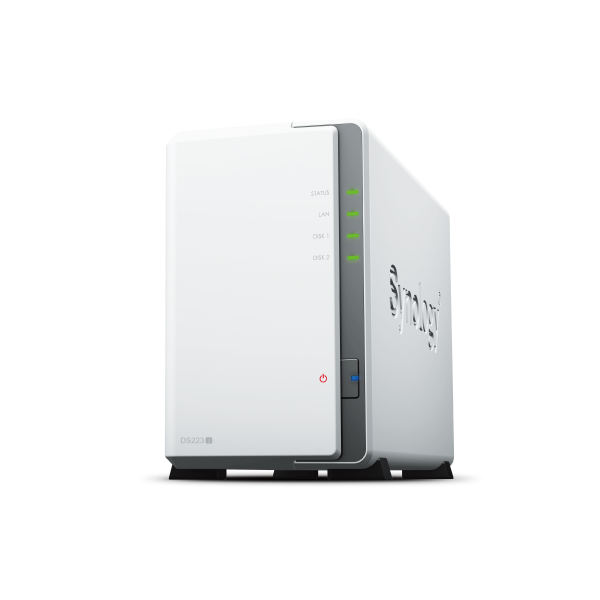 SYNOLOGY j series DS223j NAS Front View