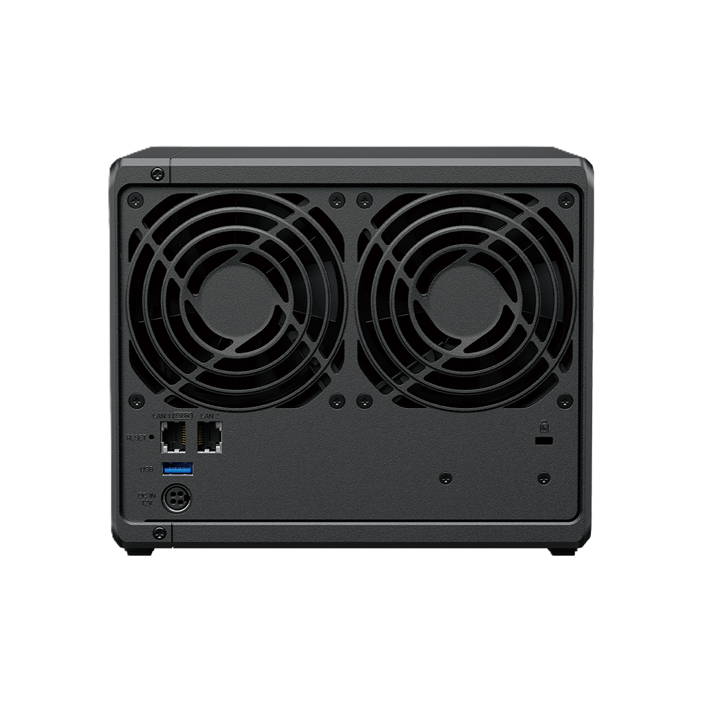 Synology DS425+ NAS Back View (I/O ports)
