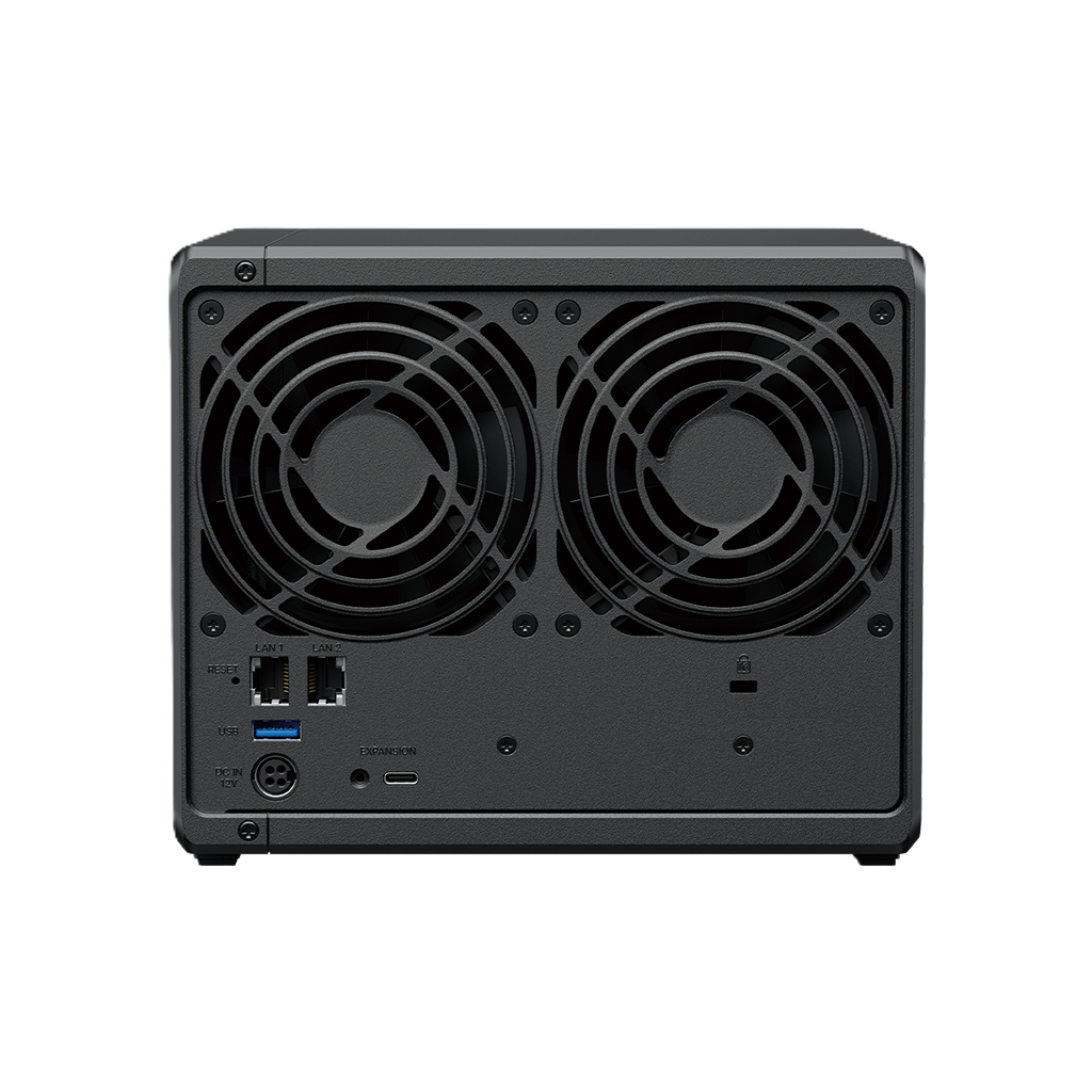 SYNOLOGY Plus series DS925+ NAS Back View (I/O ports)