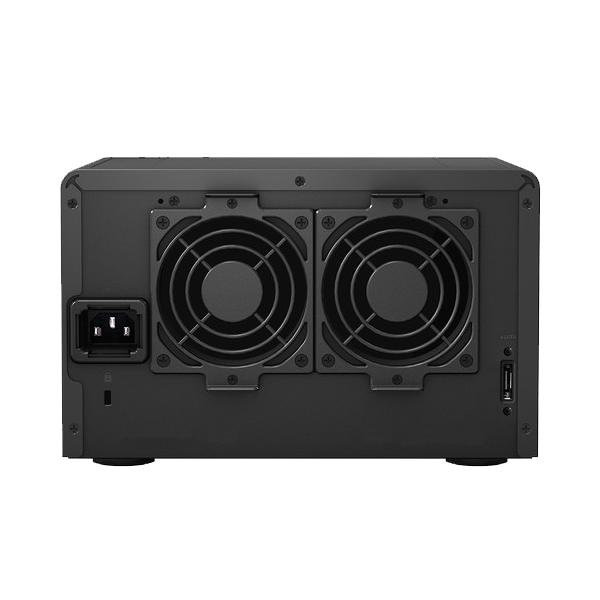 SYNOLOGY DX517 Expansion Unit Back View (I/O ports)