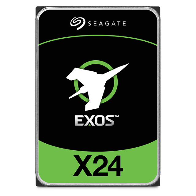 Seagate Exos Series ST24000NM002H Hard Drive Front View