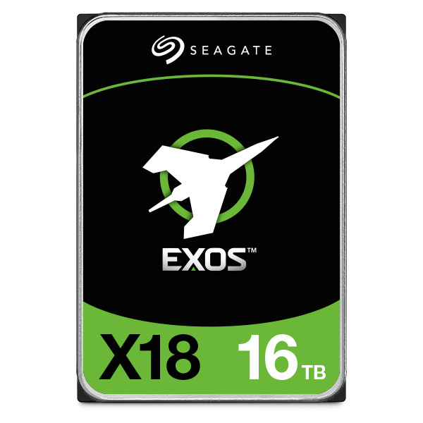 Seagate Exos Series ST16000NM000J Hard Drive Front View