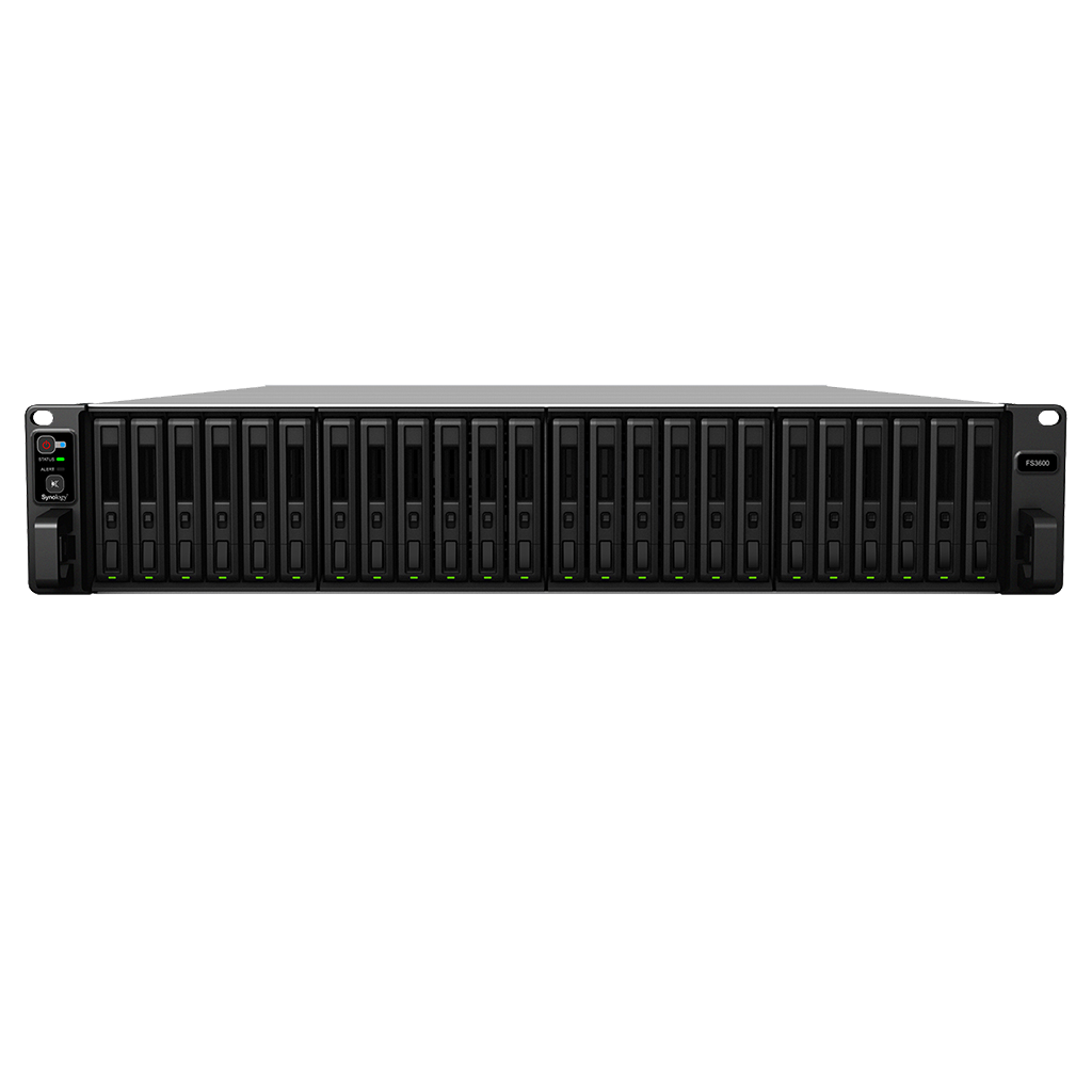 SYNOLOGY All-flash array Series FS3600 NAS Side View 4