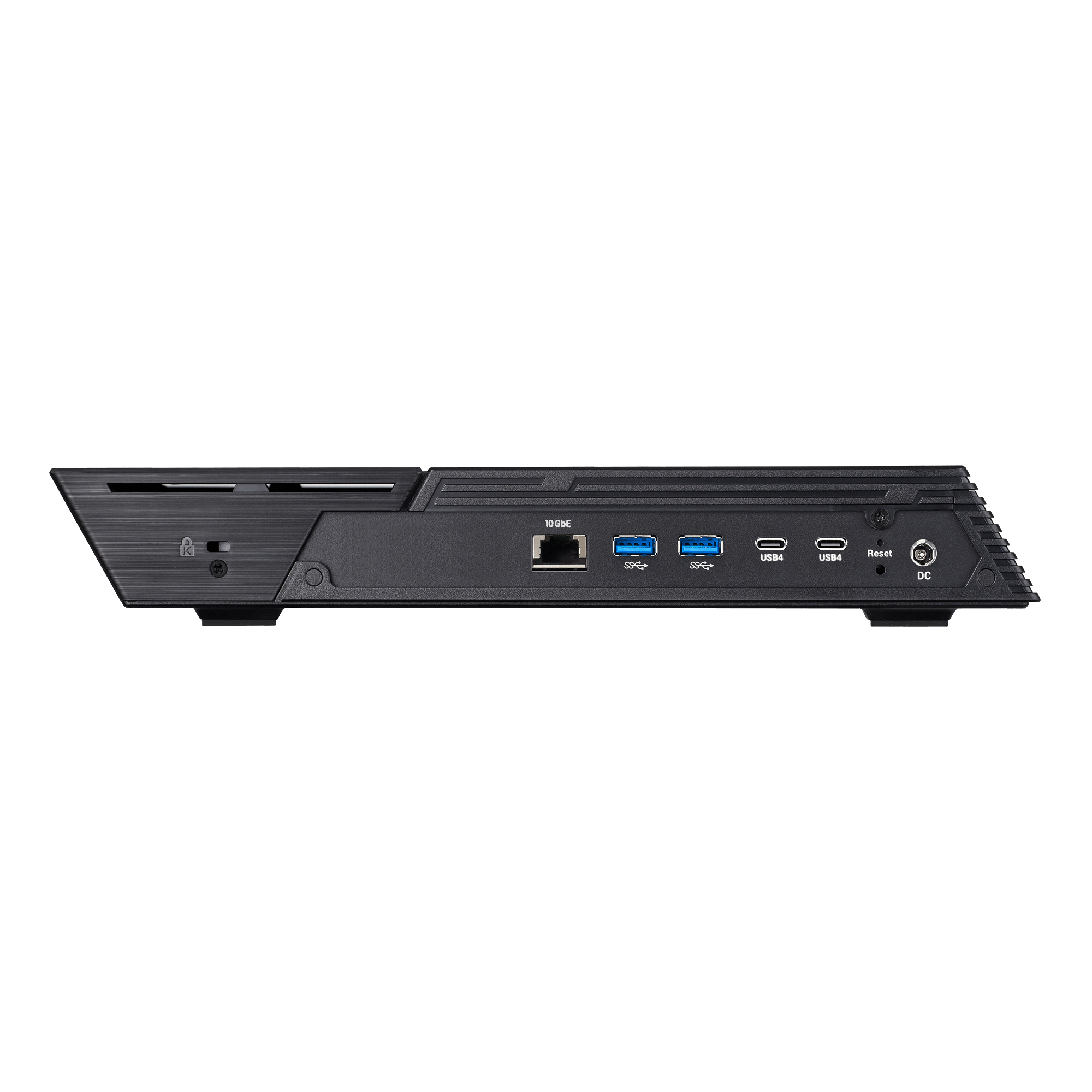 ASUSTOR Flashstor Series FS6806X NAS Back View (I/O ports)