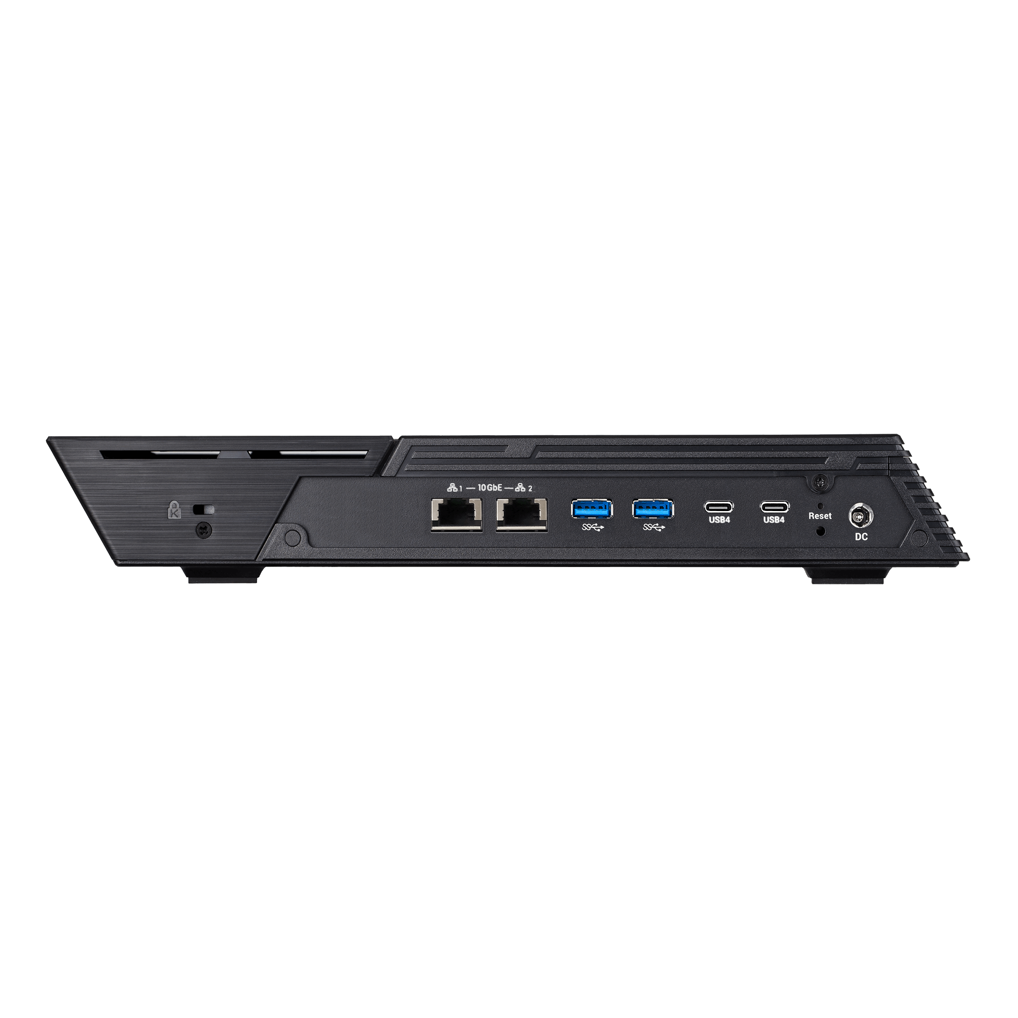 ASUSTOR Flashstor Series FS6812X NAS Back View (I/O ports)