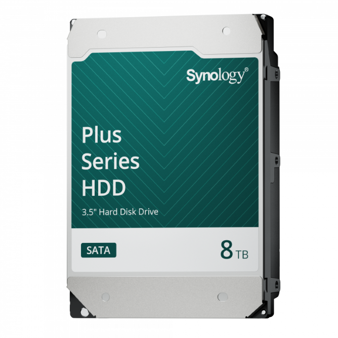 SYNOLOGY Plus Series HAT3310-8T Hard Drive Angled Front View
