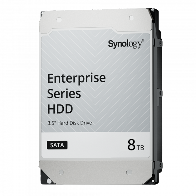 SYNOLOGY Enterprise Series HAT5310-8Tb Hard Drive Angled Front View
