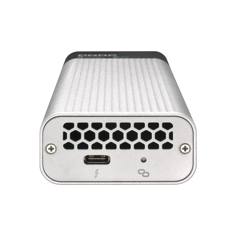 QNAP QNA-T310G1T Expansion Card Back View (I/O ports)