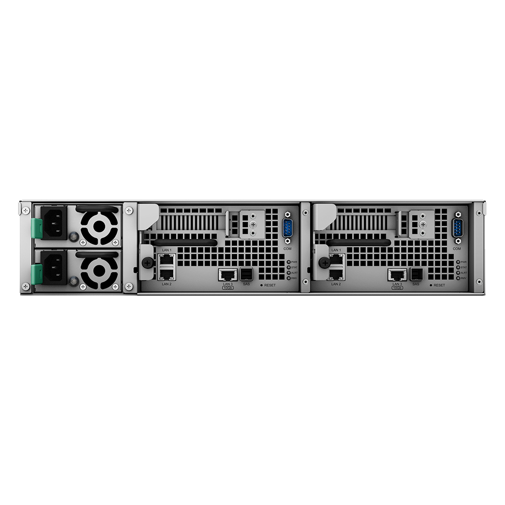 SYNOLOGY High scalability Series SA3200D NAS Back View (I/O ports)