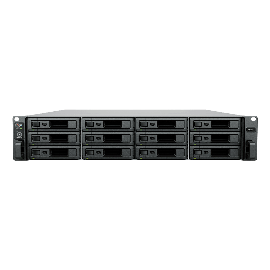 SYNOLOGY High scalability Series SA3610 NAS Side View 4