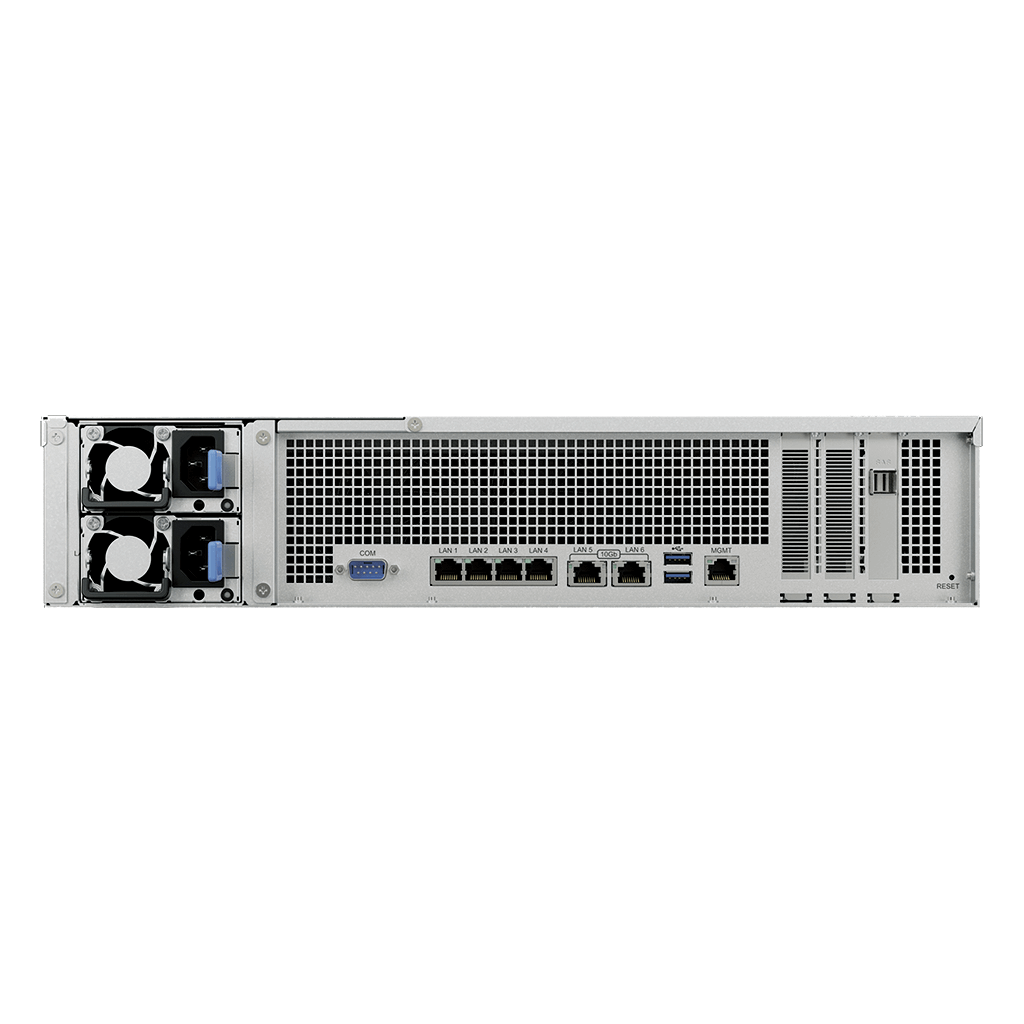 SYNOLOGY High scalability Series SA3610 NAS Back View (I/O ports)
