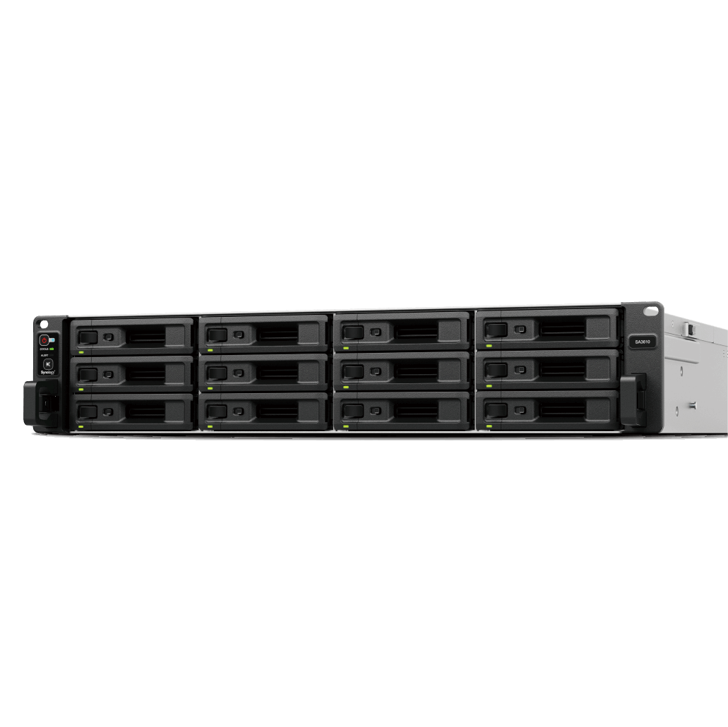 SYNOLOGY High scalability Series SA3610 NAS Front View