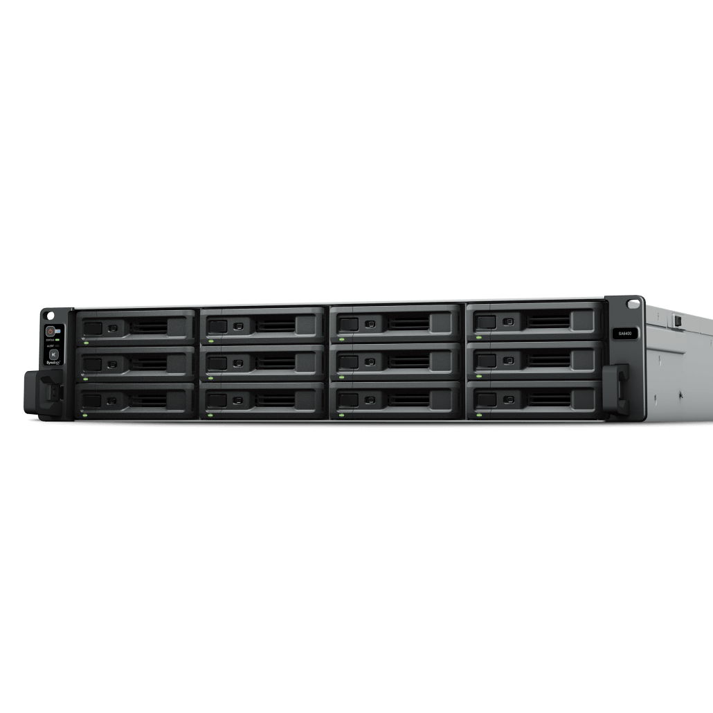 SYNOLOGY High scalability Series SA6400 NAS Front View