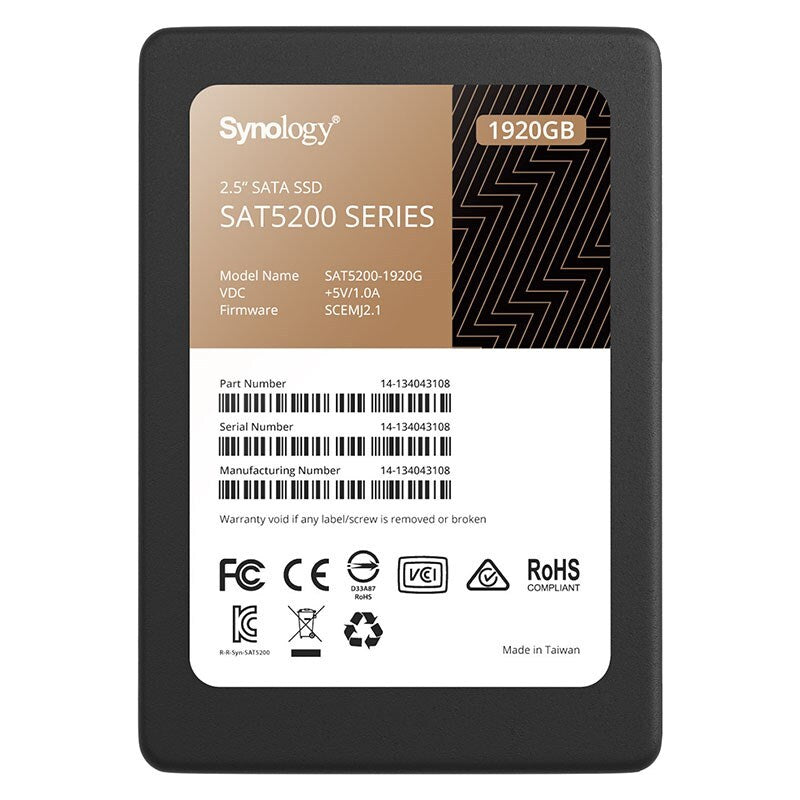 SYNOLOGY SATA SSD SAT5200-1920G