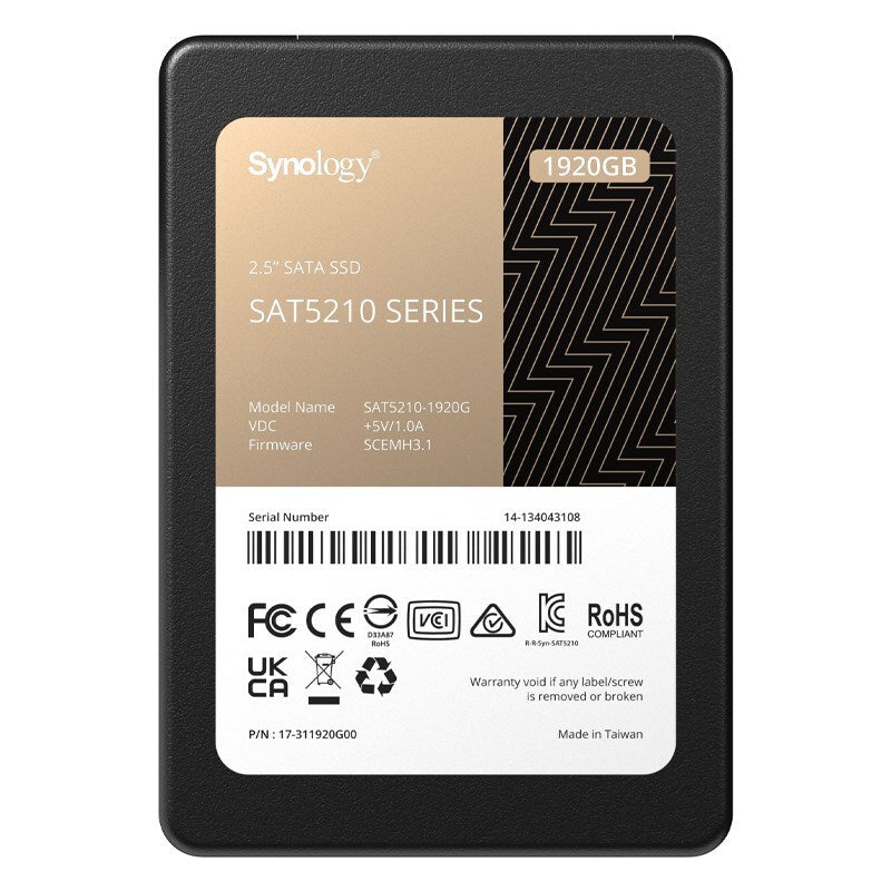 SYNOLOGY SATA SSD SAT5210-1920G