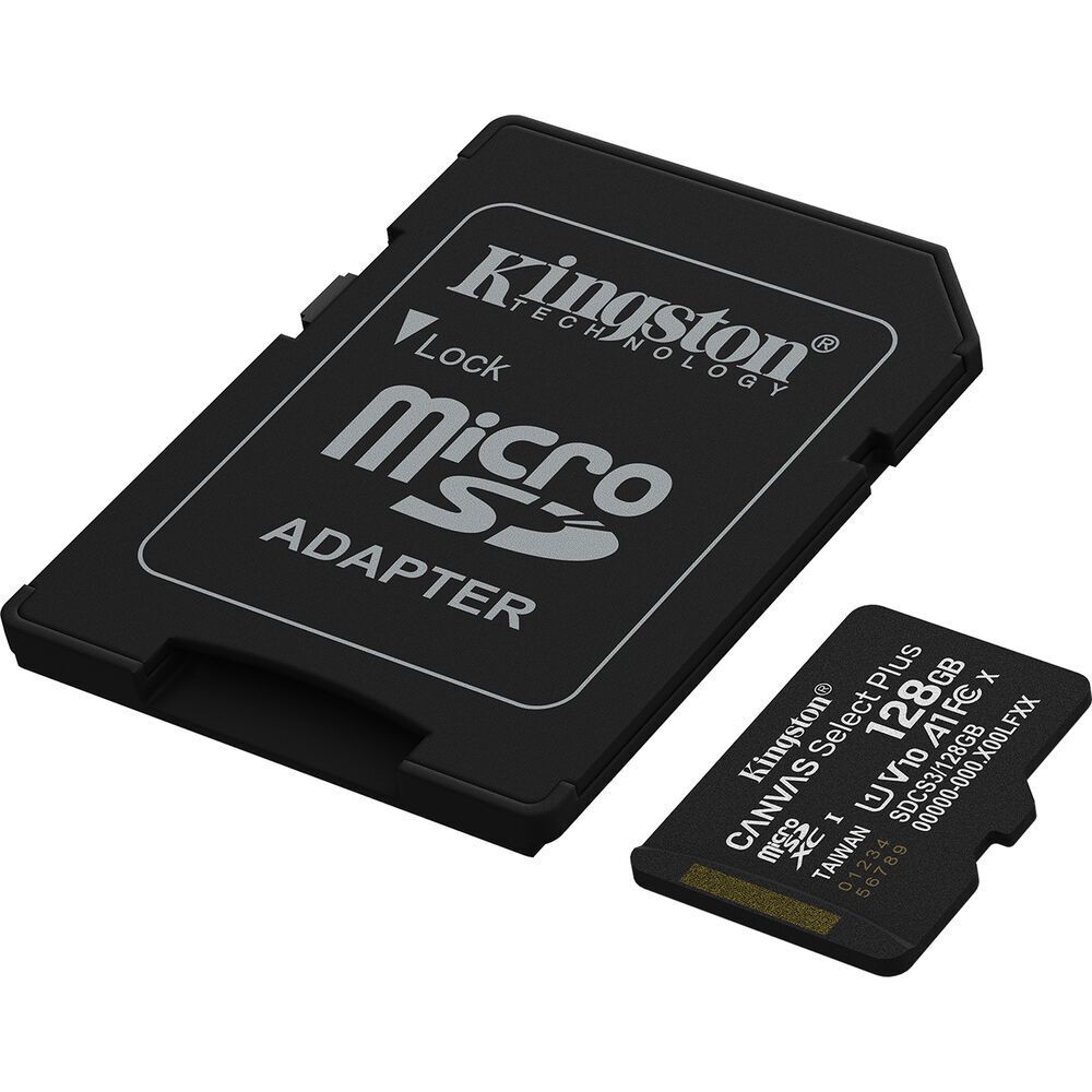 KINGSTON  SD/MicroSD Card SDCS3/128GB