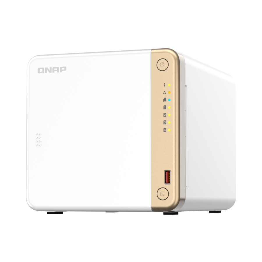 QNAP TS-462-2G NAS Angled Front View