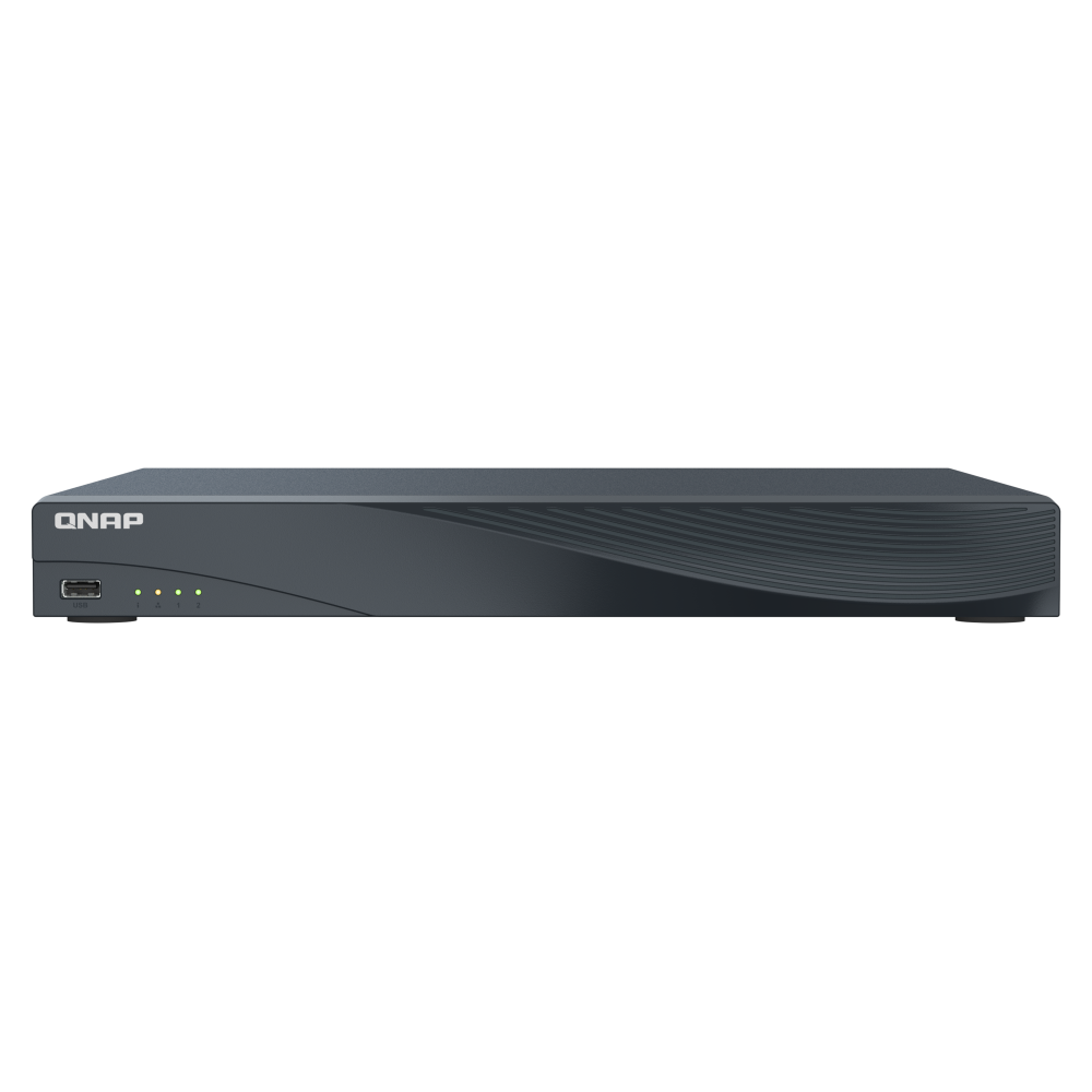 QNAP TVR-AI200 NVR for Surveillance Front View