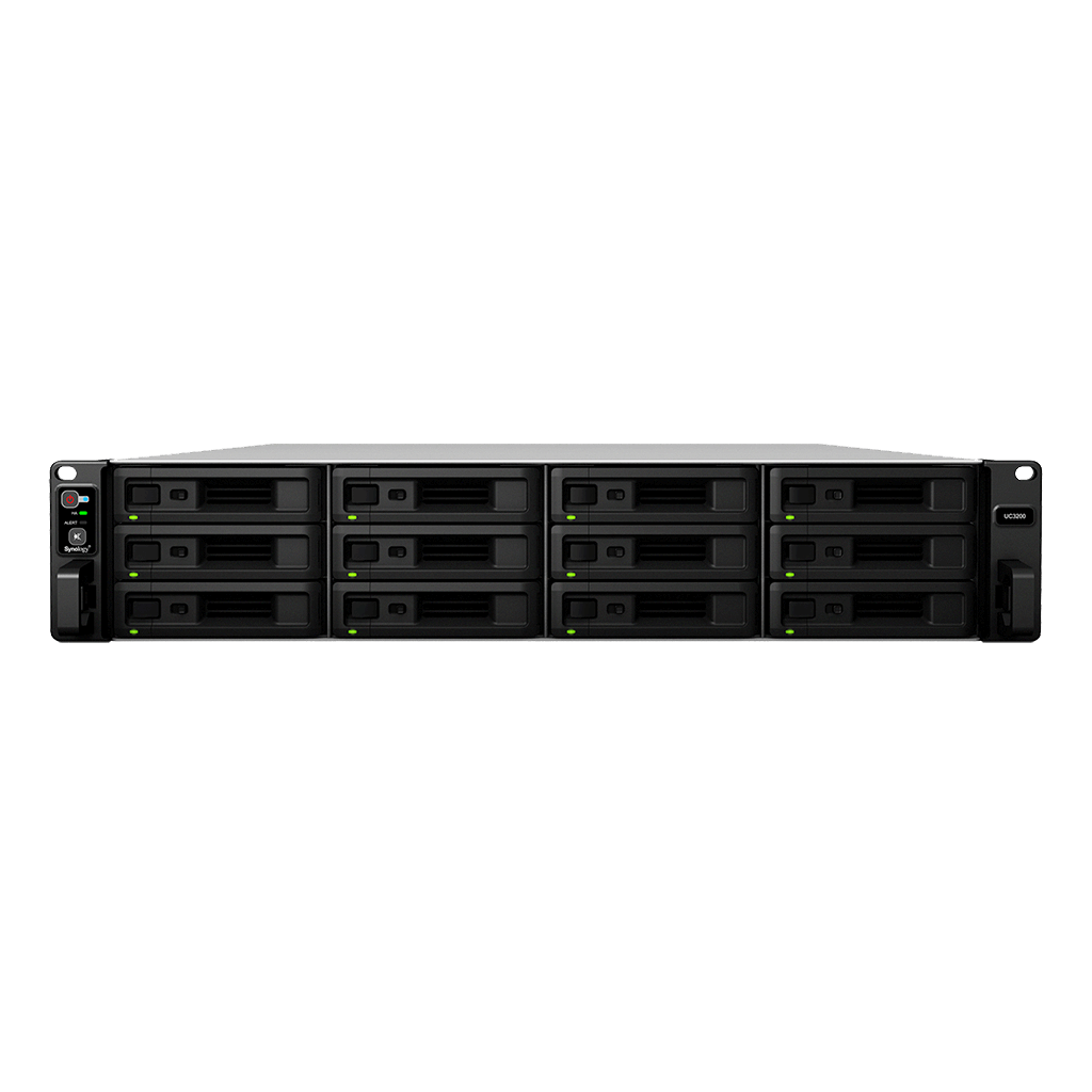 SYNOLOGY iSCSI/FC SAN Series UC3200 NAS Side View 4