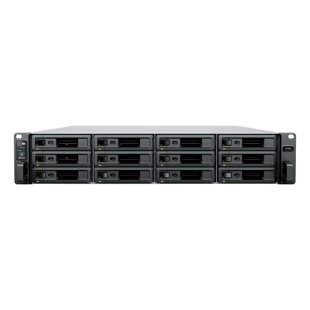 SYNOLOGY iSCSI/FC SAN Series UC3400 NAS Side View 4