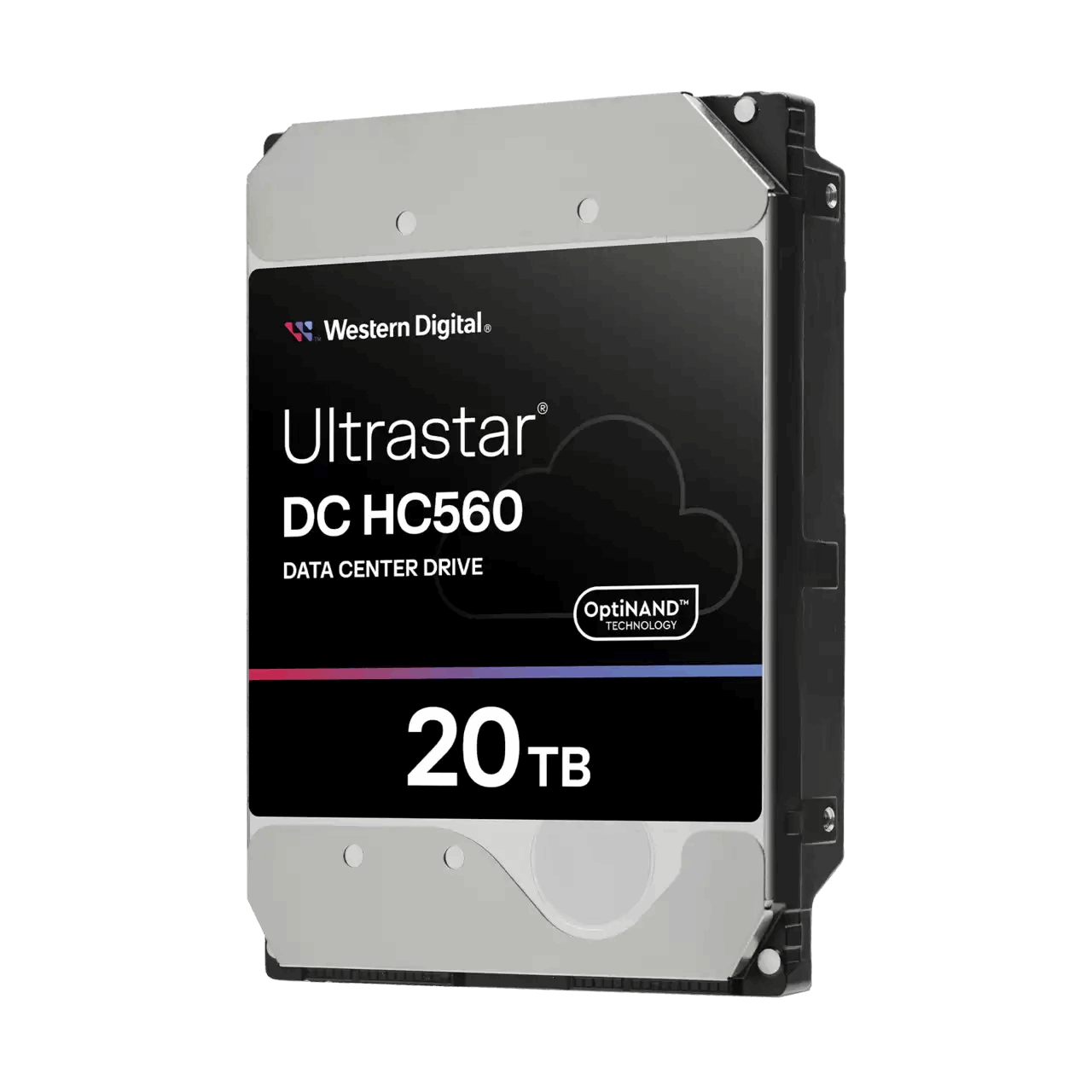 WD Ultrastar Series DC HC560 0F38785 Hard Drive Front View