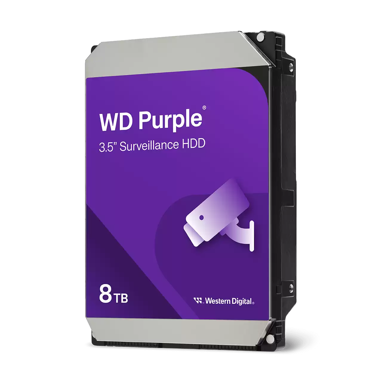 WD Purple Series WD85PURZ Hard Drive Front View