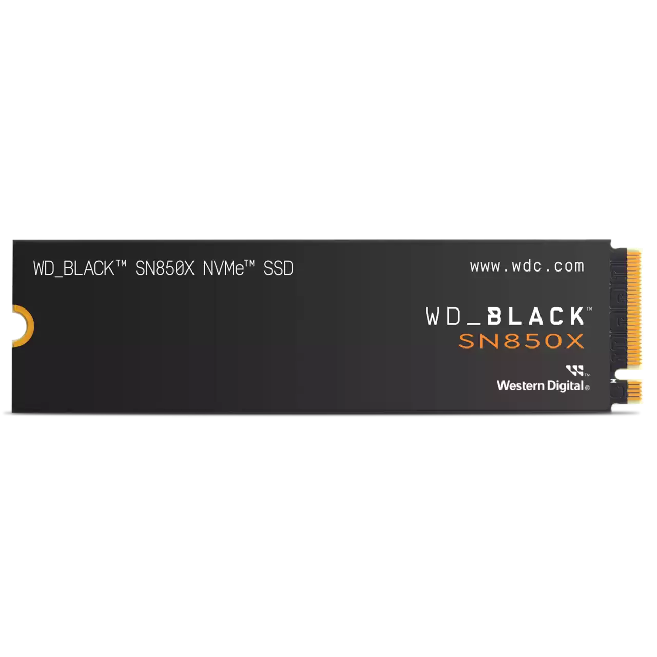WD WDS800T2X0E PCIe Gen4 SSD front view
