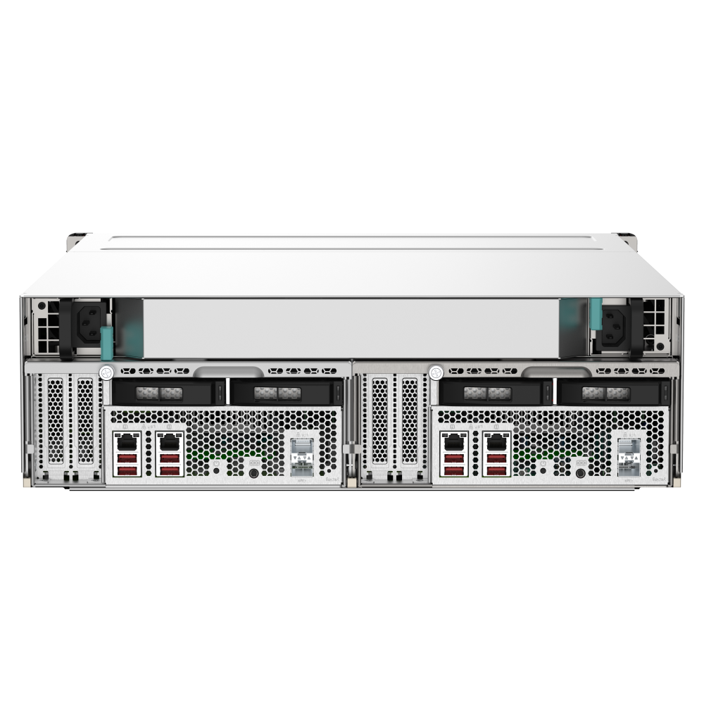 QNAP GM-1001 NAS Back View (I/O ports)