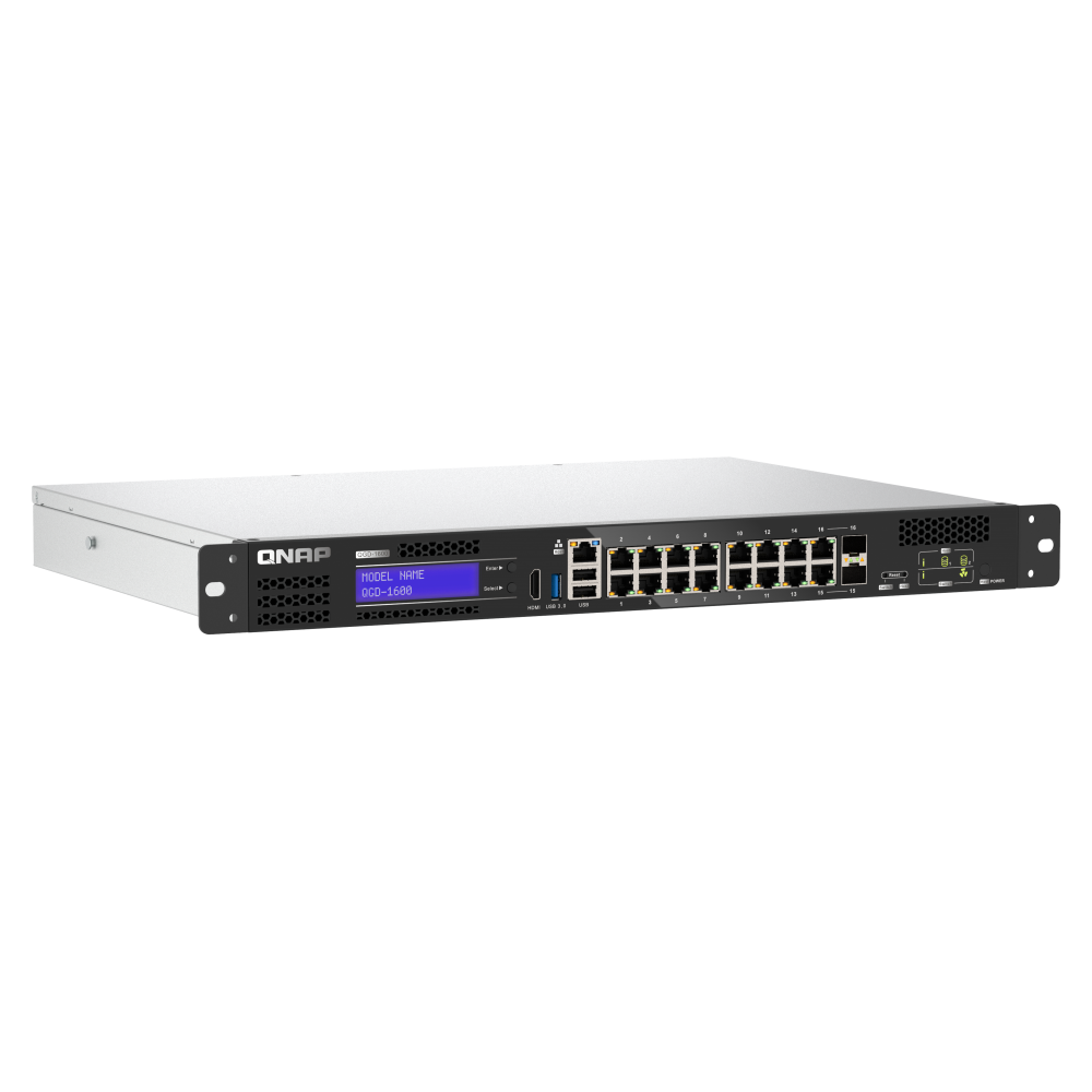 QNAP QGD-1600 Switch Side View 4