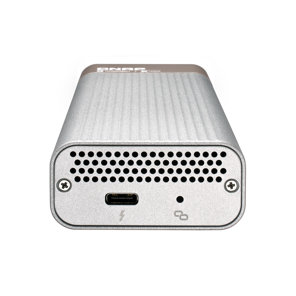 QNAP QNA-T310G1S Expansion Card Back View (I/O ports)