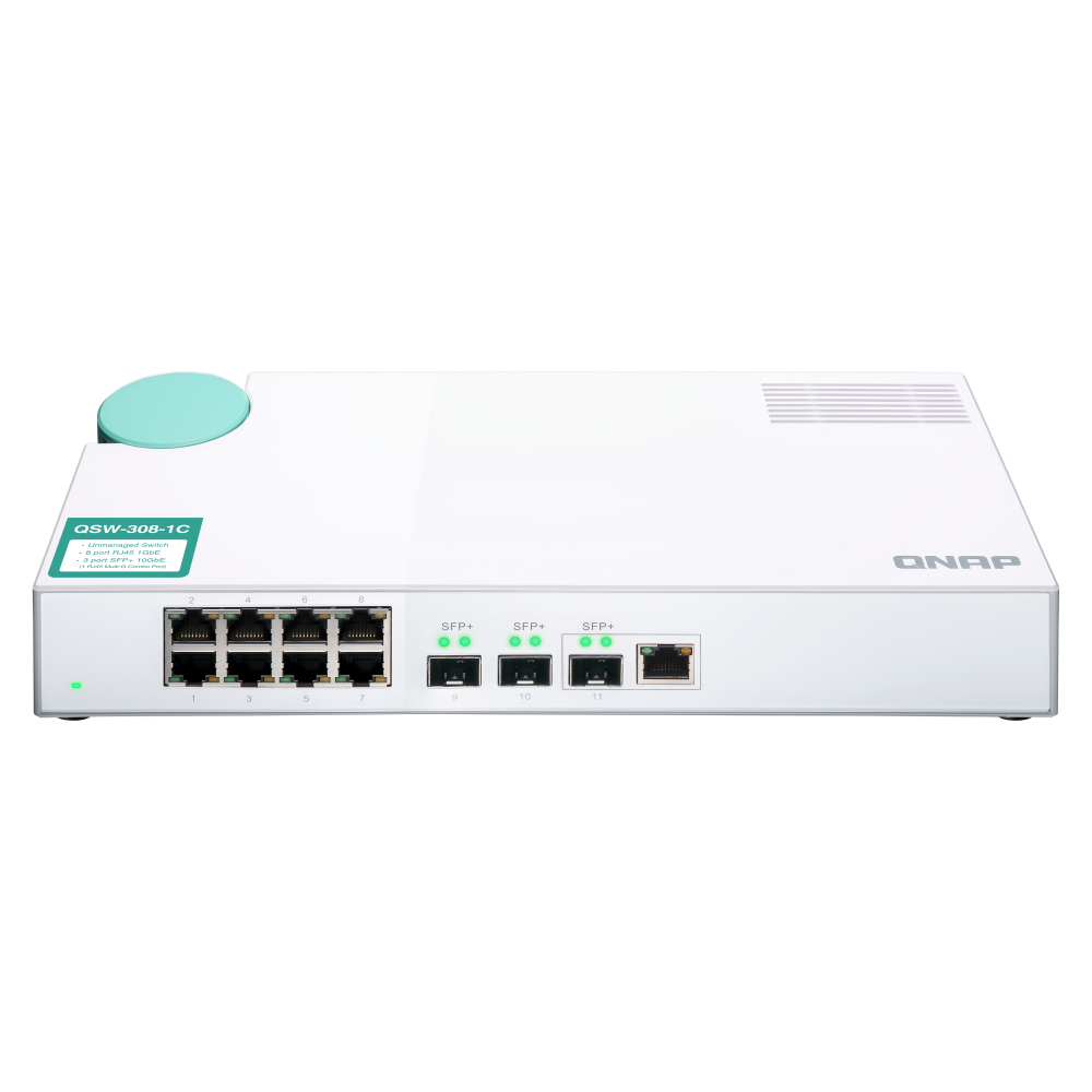 QNAP QSW-308-1C Switch Side View 5